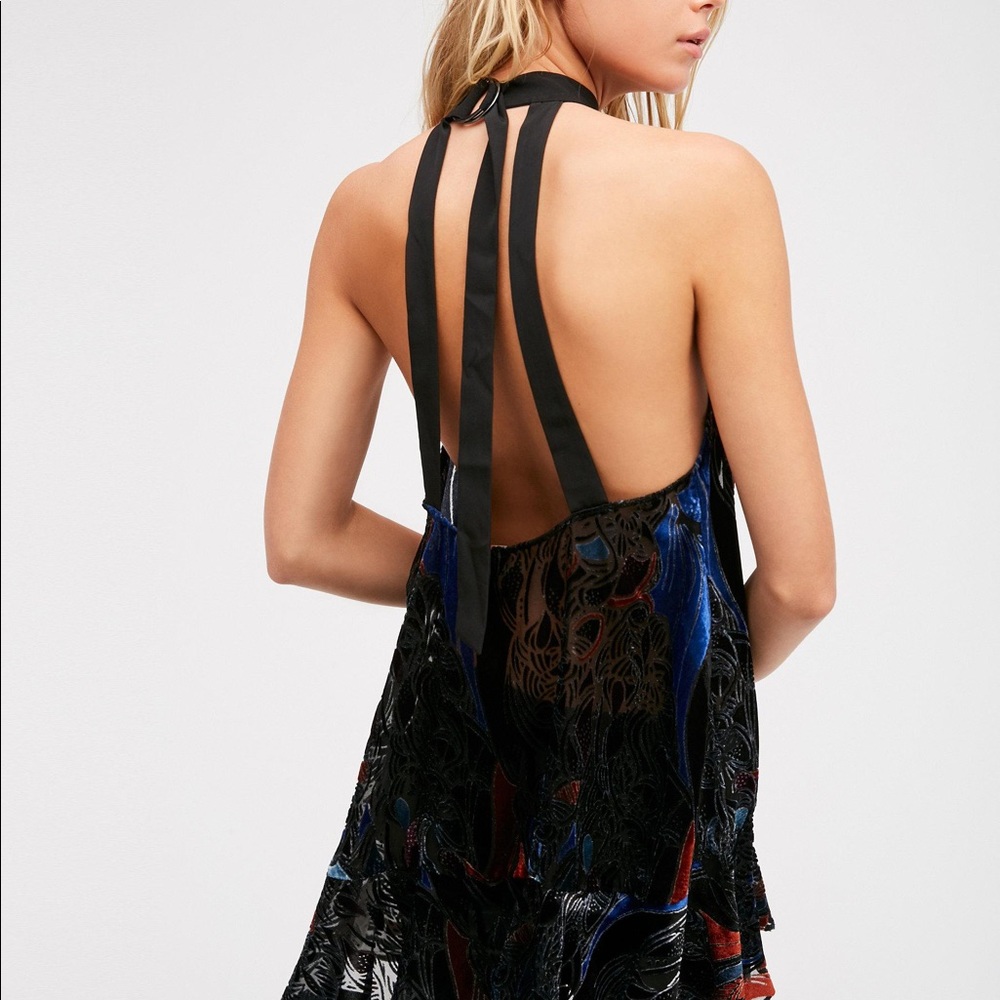 Free People Lady Love Velvet Tunic